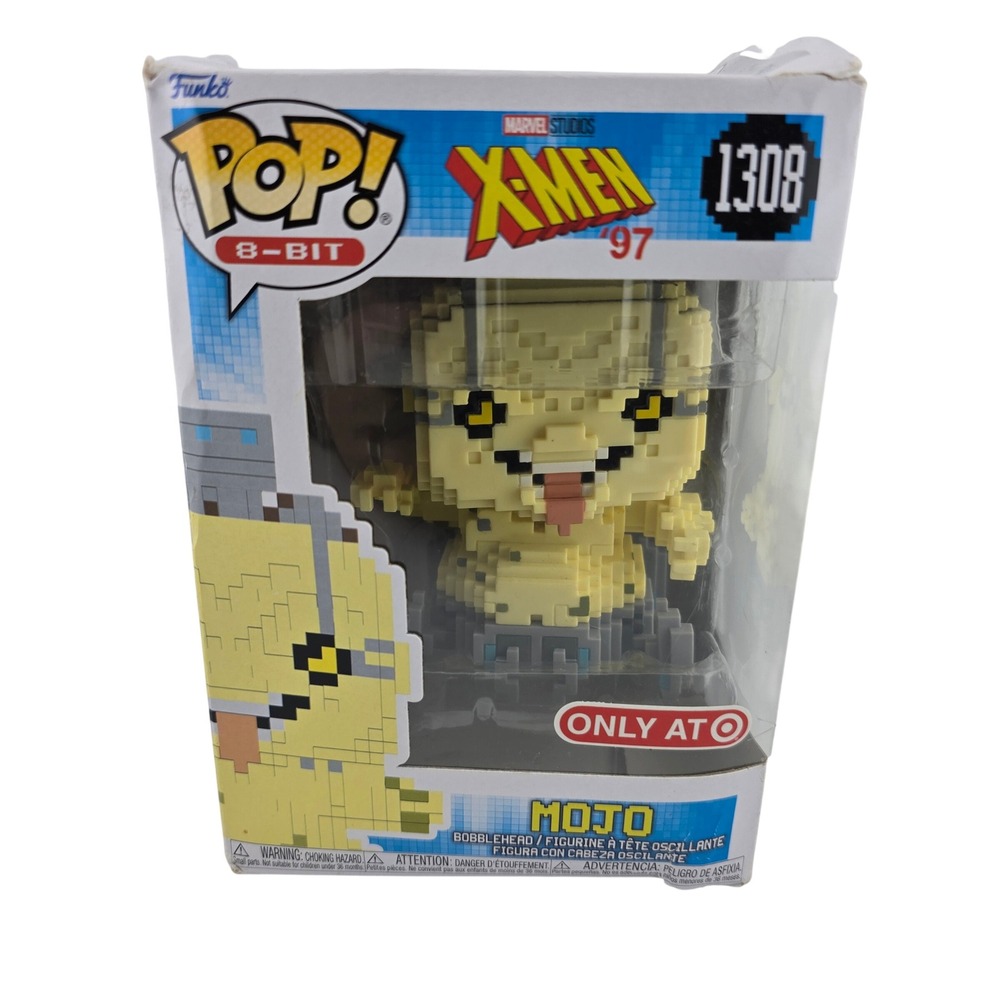 Funko Pop 8-Bit Mojo #1308 X-Men 97 Target Exclusive Bobblehead Vinyl Figure